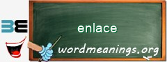 WordMeaning blackboard for enlace